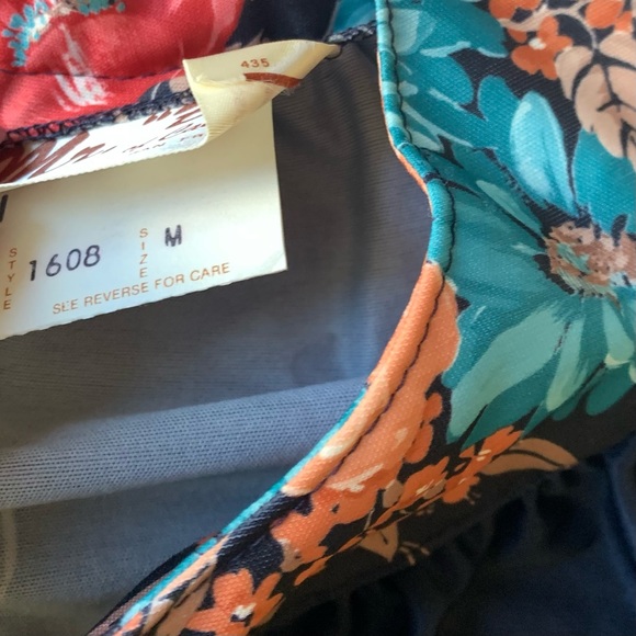 Mr. B of California Long Sleeve Floral Maxi Dress - Picture 4 of 9